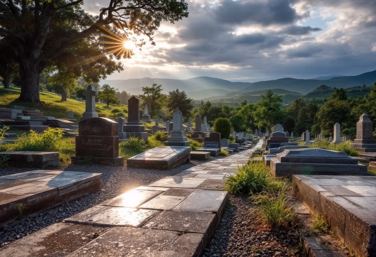 Cimetière paisible