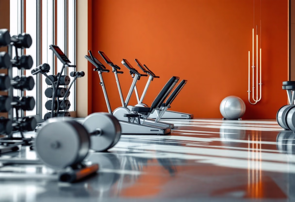 [background image] image of fitness setting (for a gym)