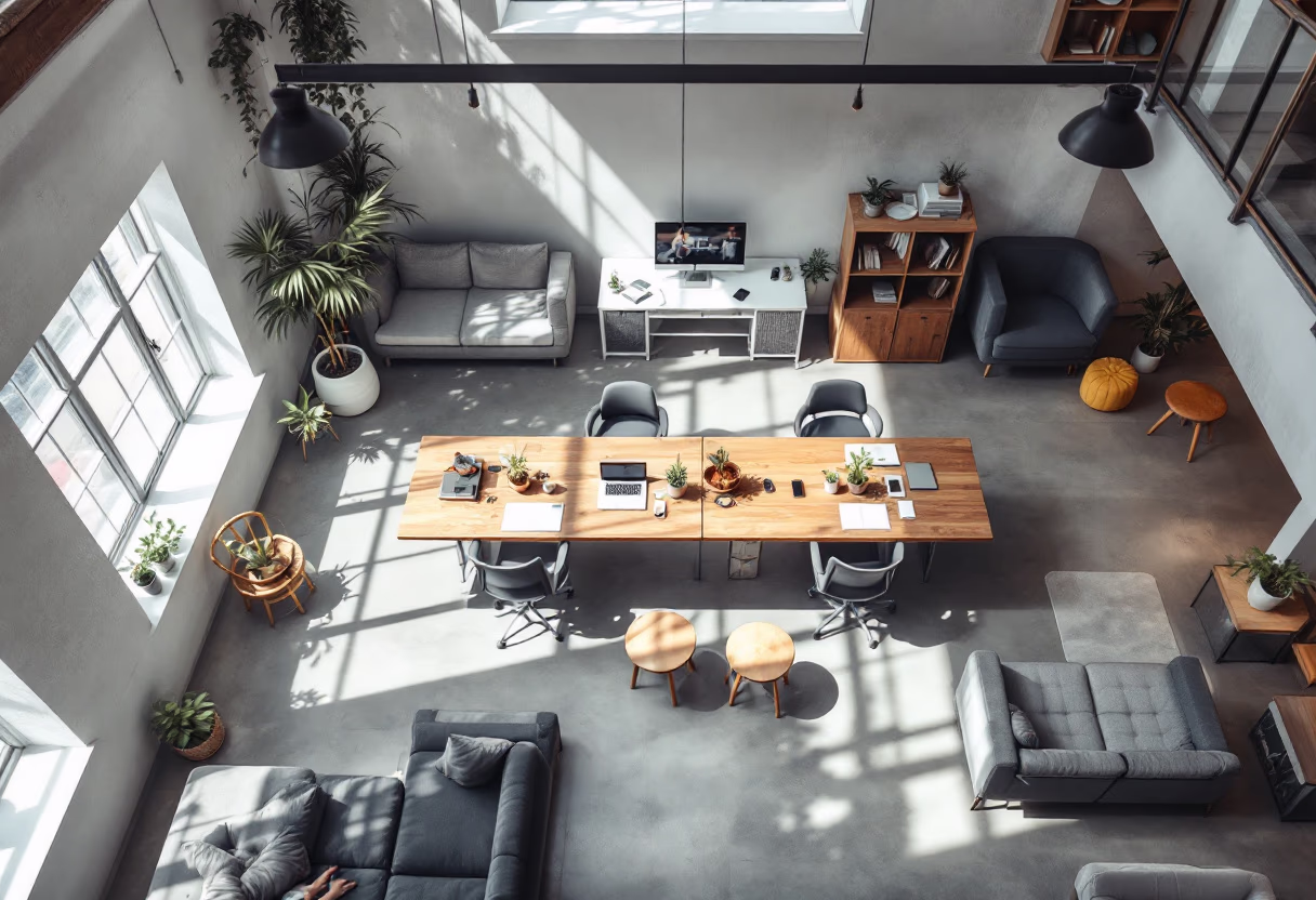 image of open office space (for an hr tech)