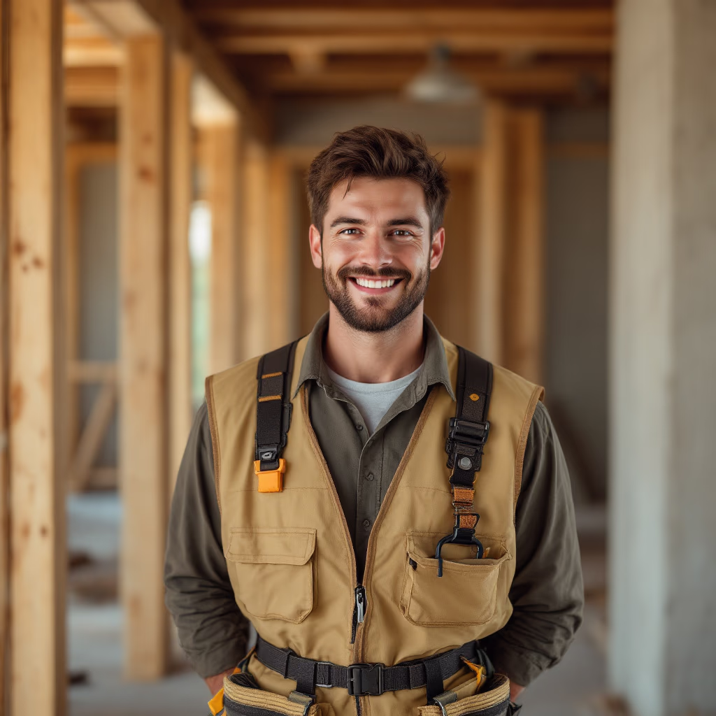[team] image of team member (for a general contractor)