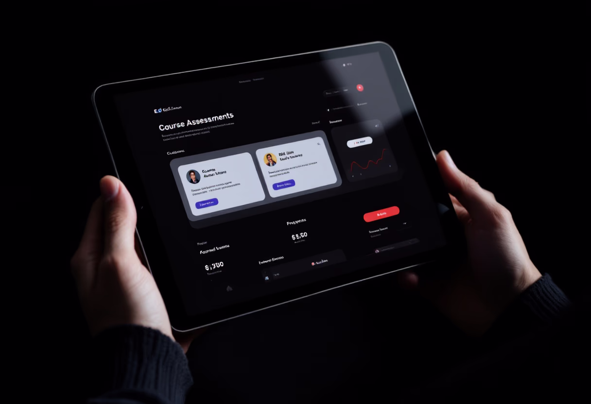 [interface] image of software interface (for a edtech)