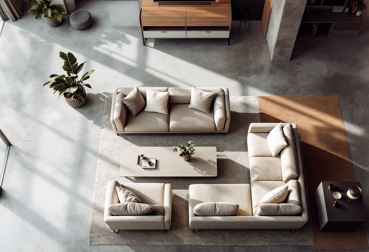 [background image] image of a contemporary office scene (for an ai developer tools)