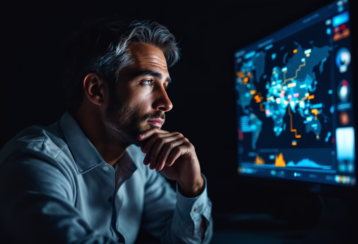 image of job interview (for a trucking company)