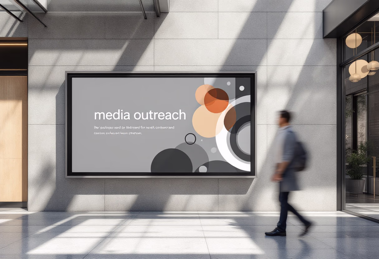 [digital project] image of media outreach strategy (for a pr firm)