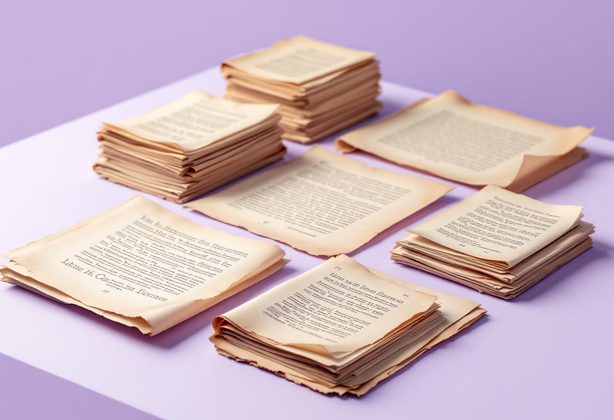 image of old legal documents