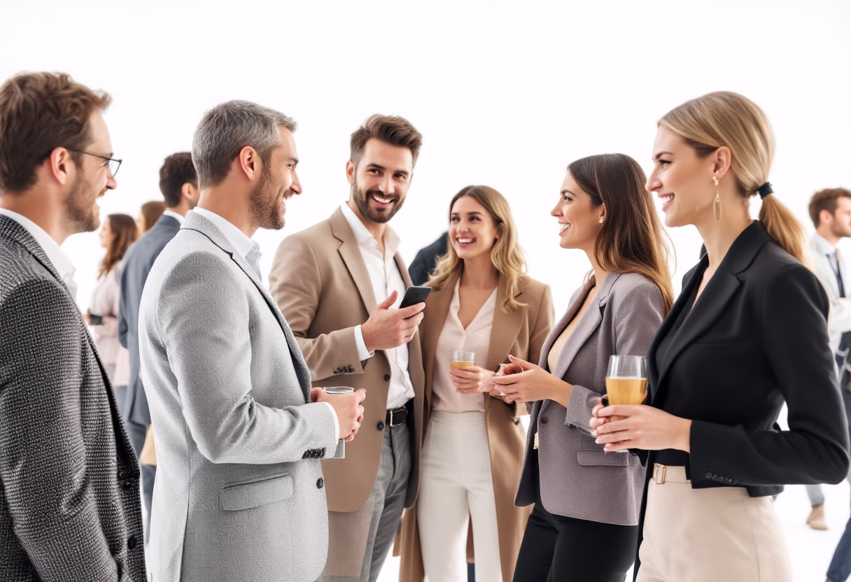 image of networking event (for a hr tech)