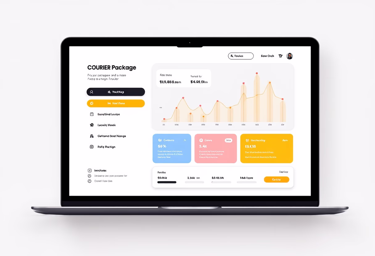image of package tracking interface [interface scenario 4]