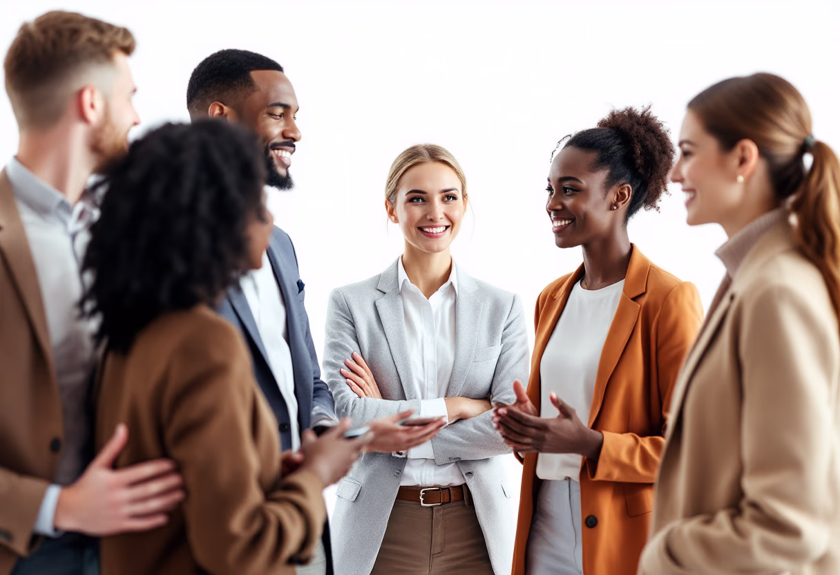 image of networking event (for a hr tech)