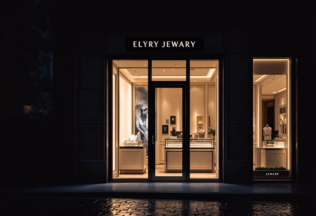 image of jewelry store entrance
