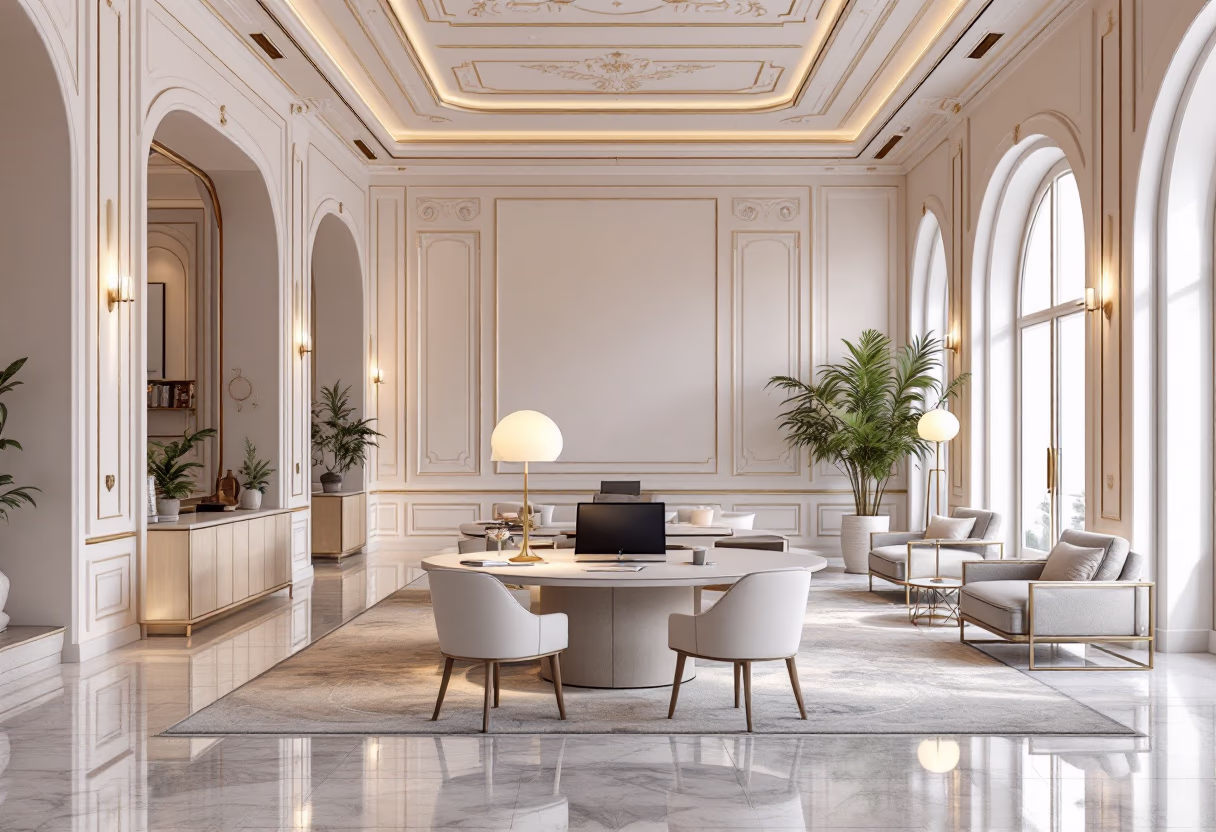 modern office space [background image]