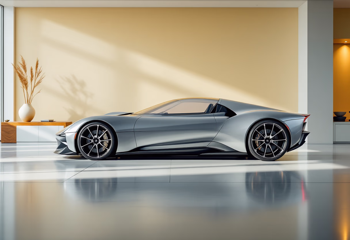 image of vehicles in showroom