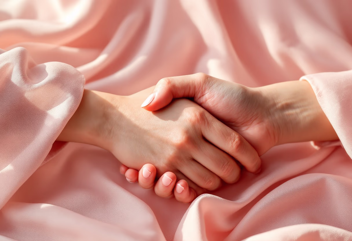 background image of a handshake (for a financial advisor)