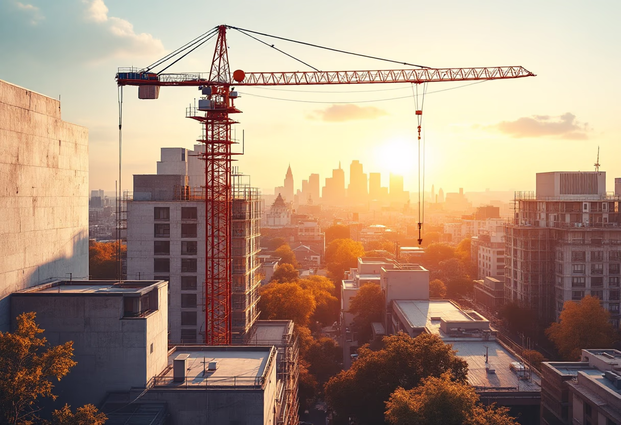 image of construction site for a general contractor