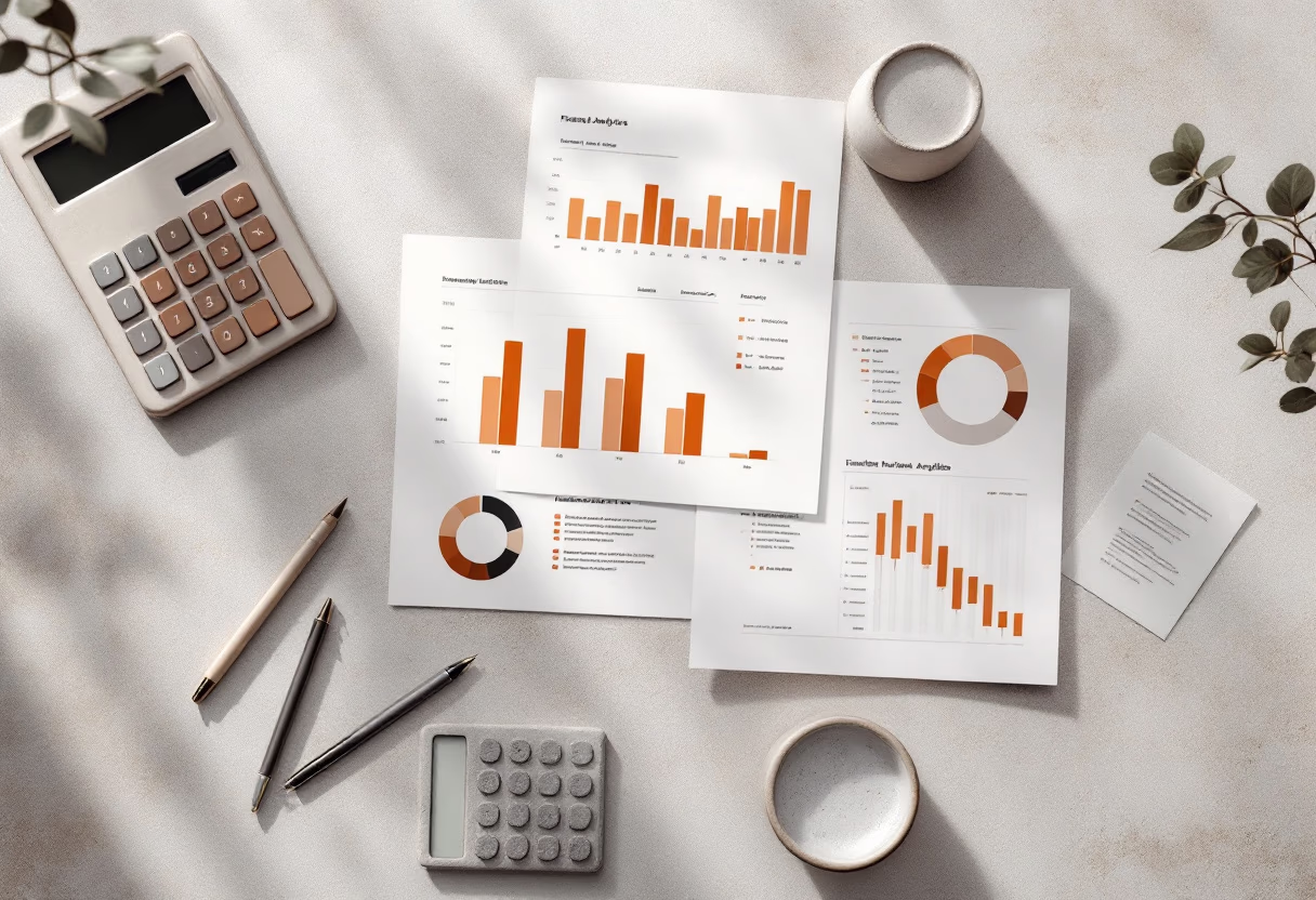 image of financial analytics reports