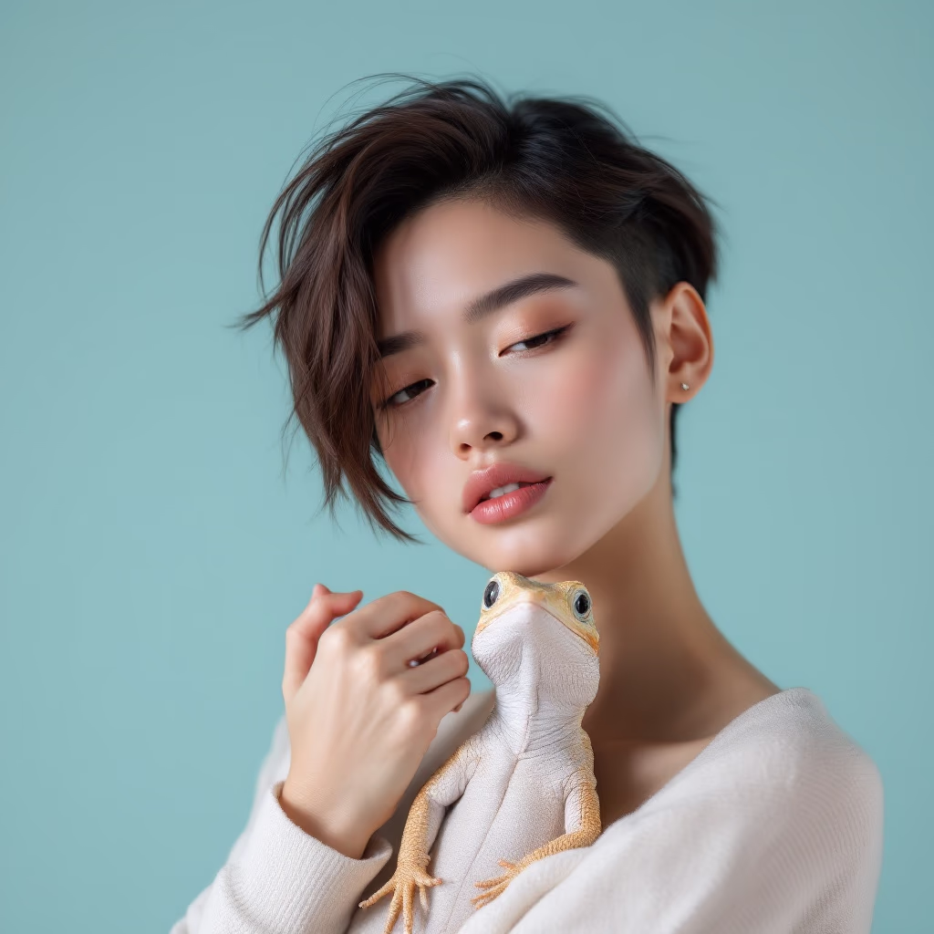 [headshot] image of customer with their pet