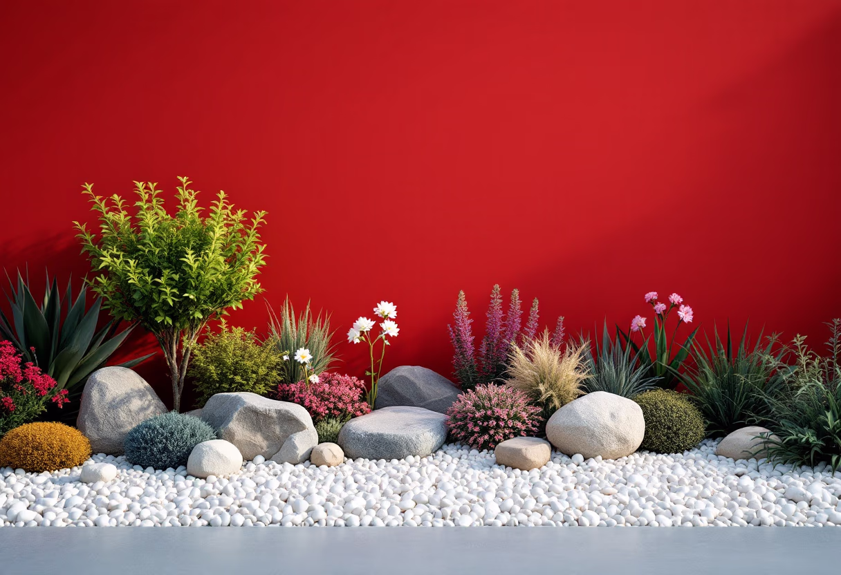 image of a completed backyard project (for a landscaping service).