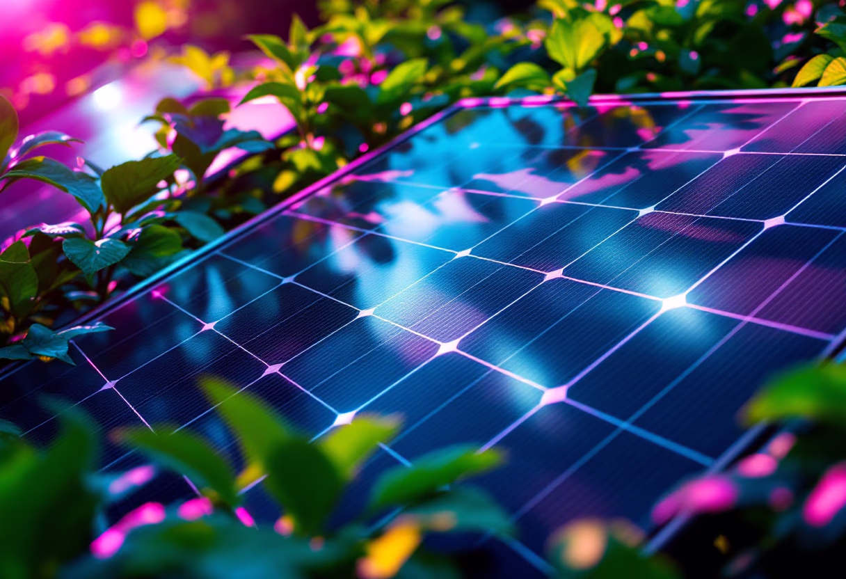 image of completed solar project