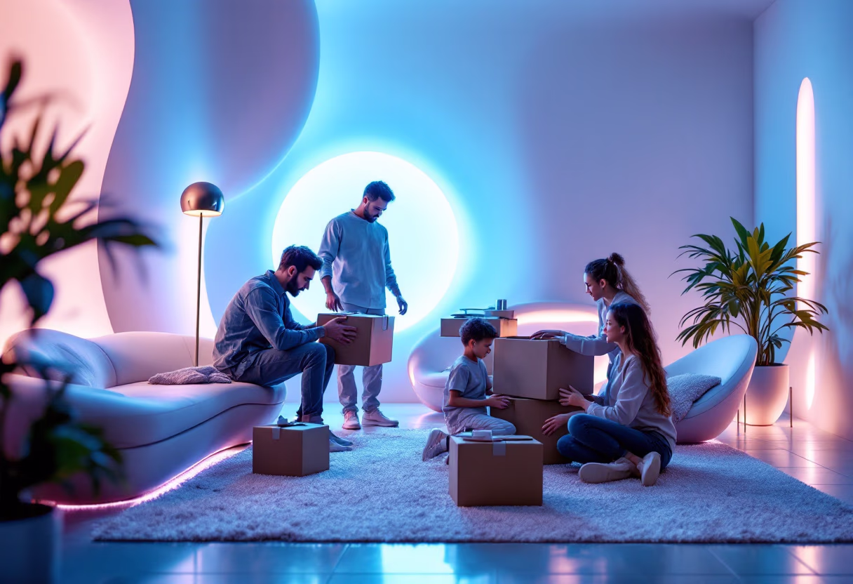 image of moving day scenes