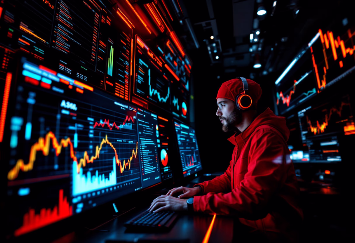 people using analytics software module