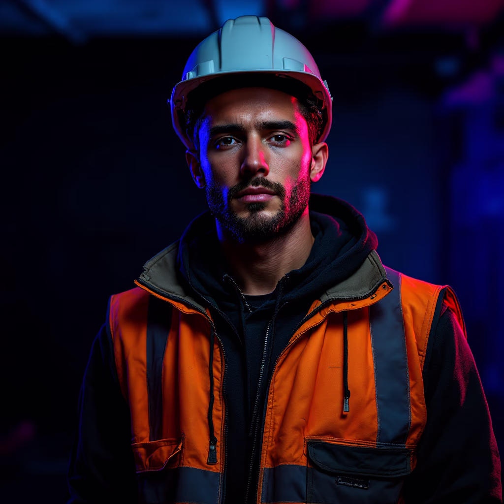 [headshot] image of customer (for a construction company)