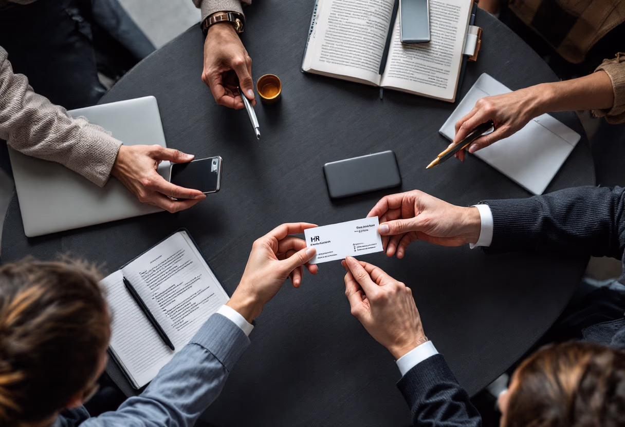 image of networking event (for a hr tech)