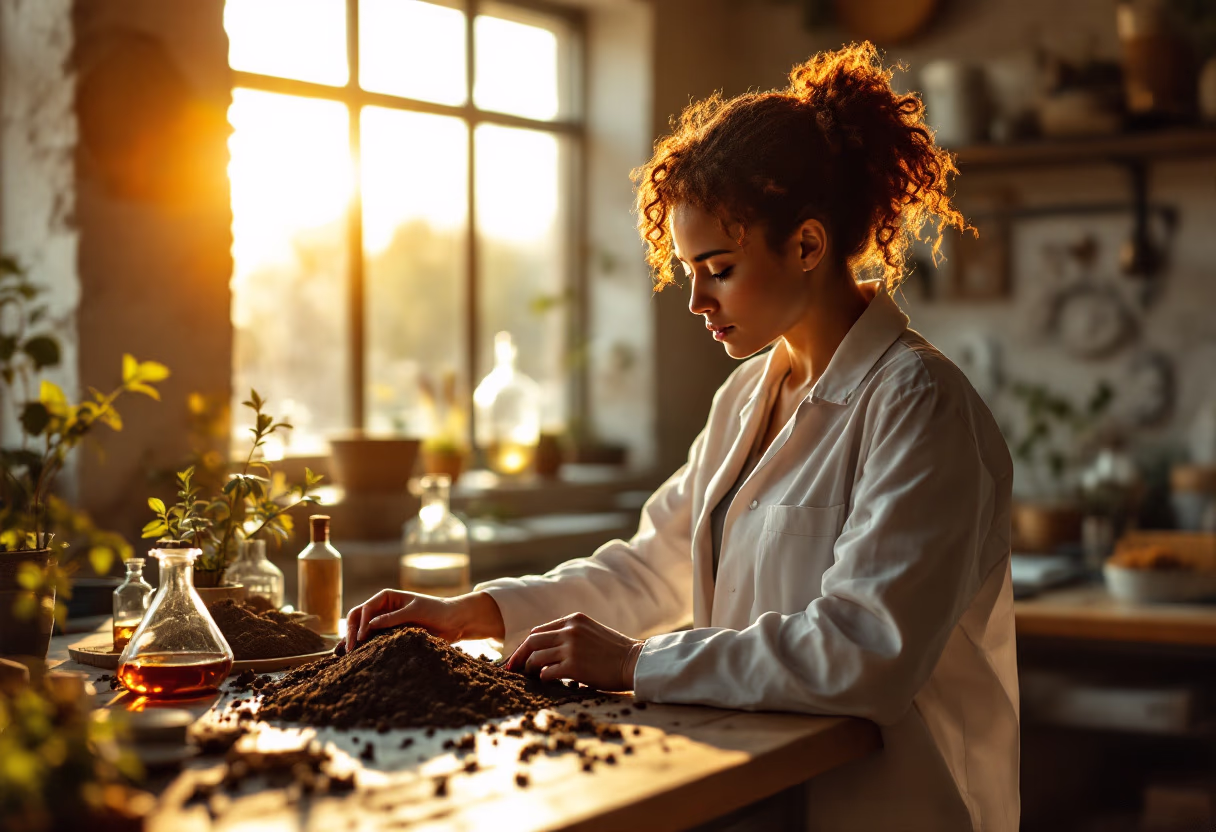 image of crop yield research