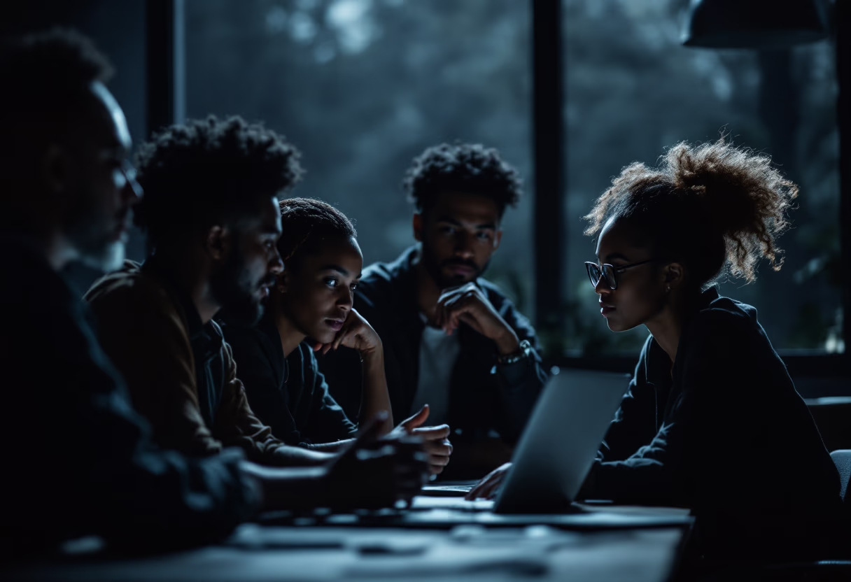 image of diverse group collaboration (for a hr tech)