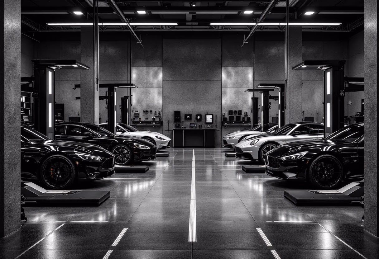 service center (for an auto dealership)