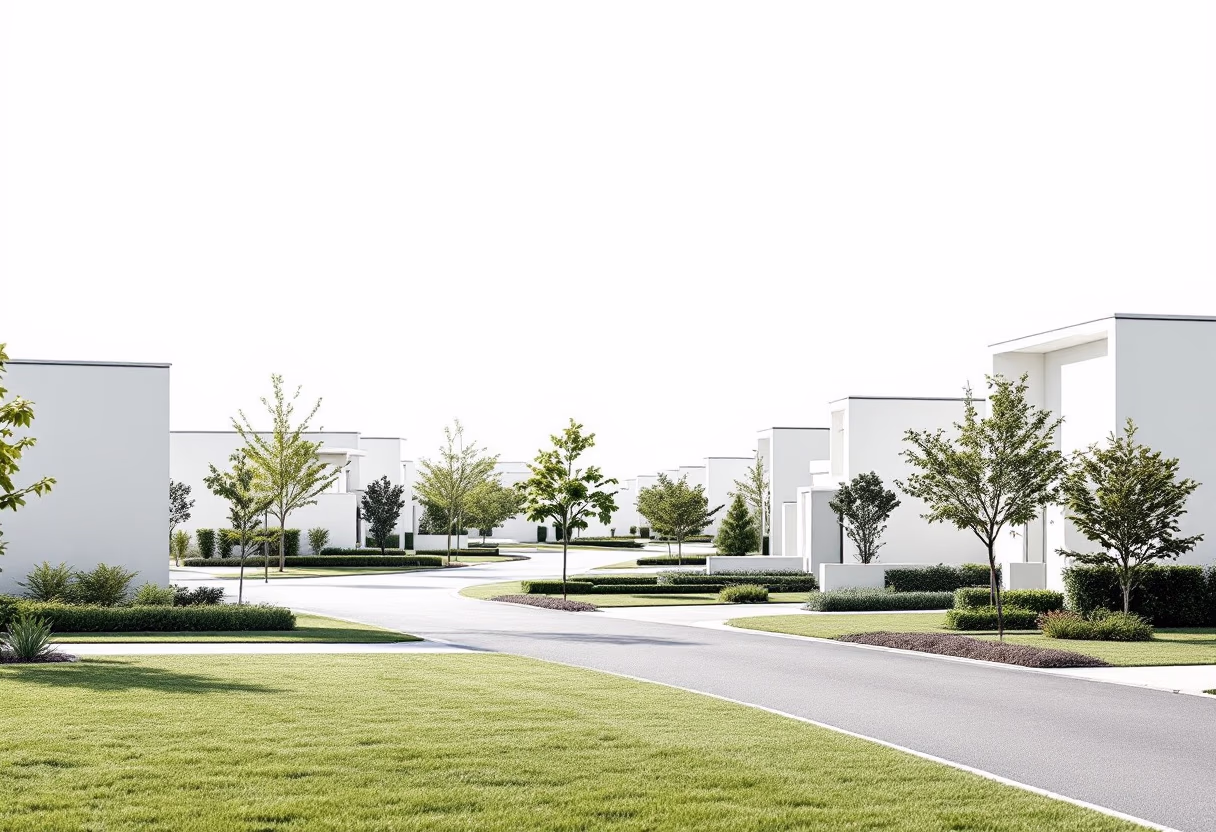 [background image] image of suburban neighborhood