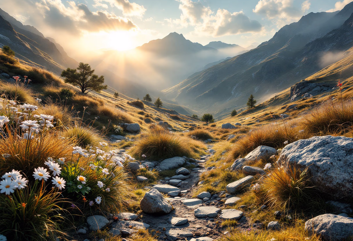 image of a mesmerizing landscape