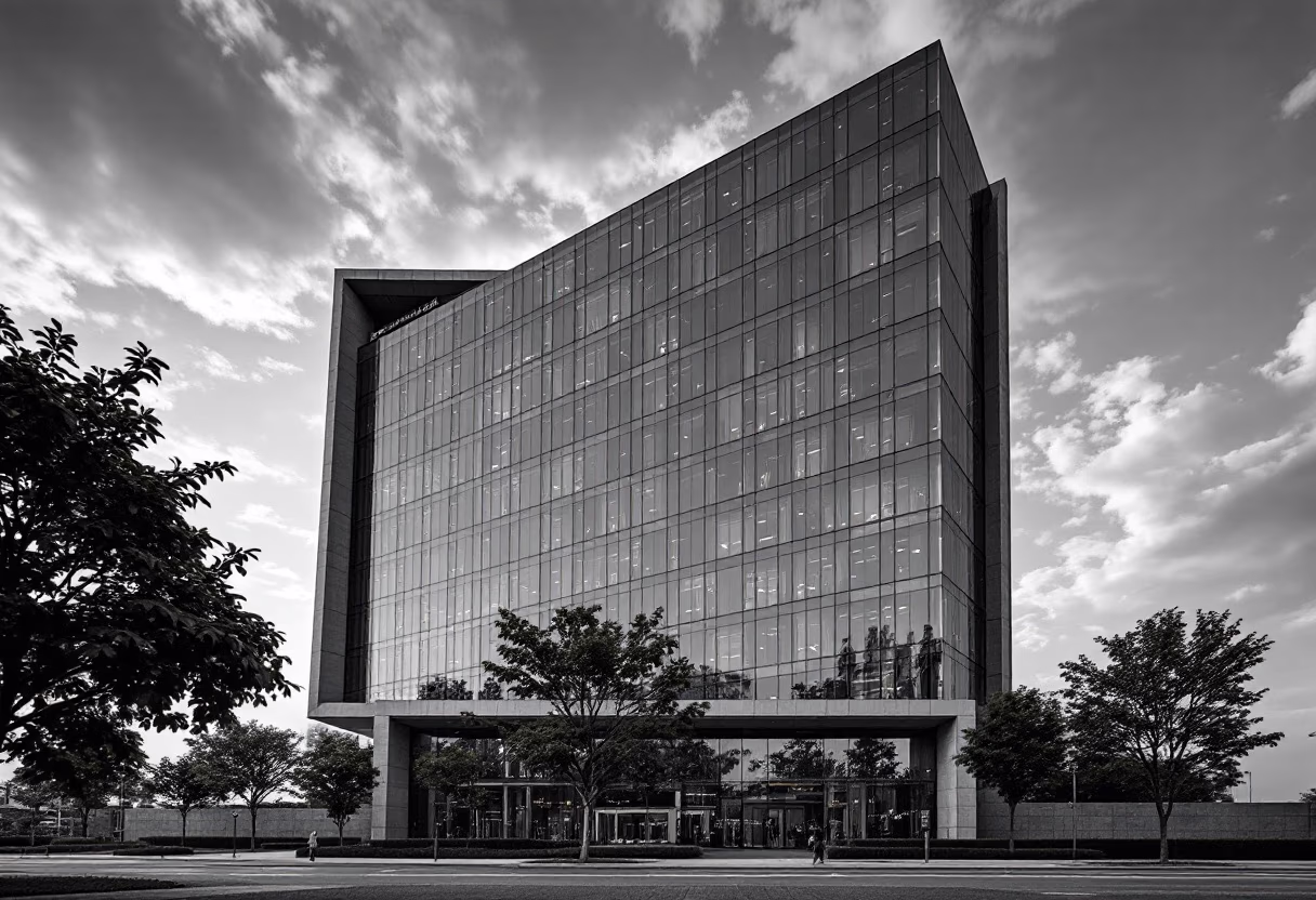image of office building exterior (for a mobility and transportation)