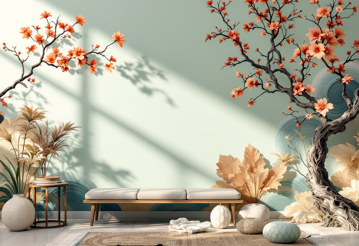 image of traditional chinese decor for a chinese restaurant