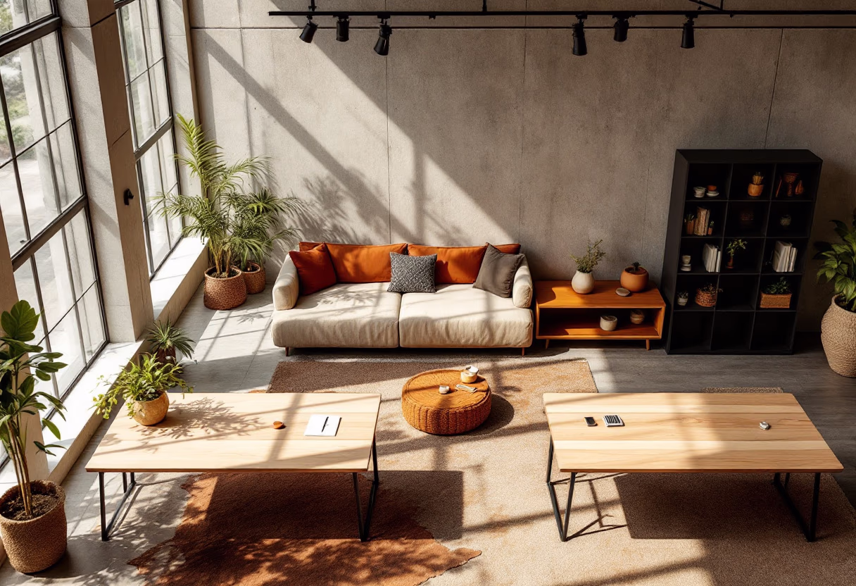 [background image] image of a collaborative workspace (for an ai legal tech company)