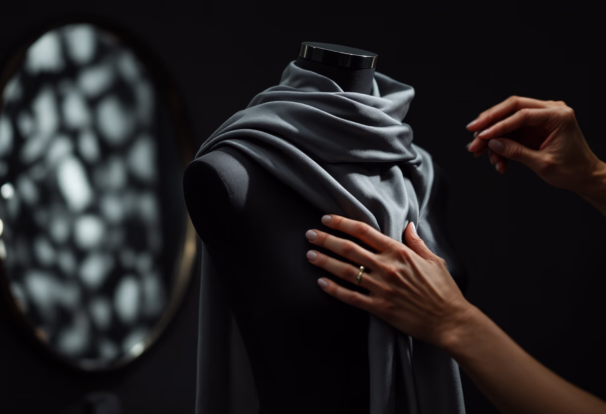 image of fashion styling tip: draping techniques