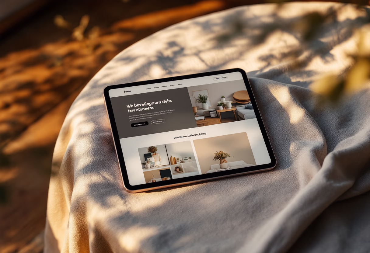 [digital project] image of a digital branding project (for a web development agency)