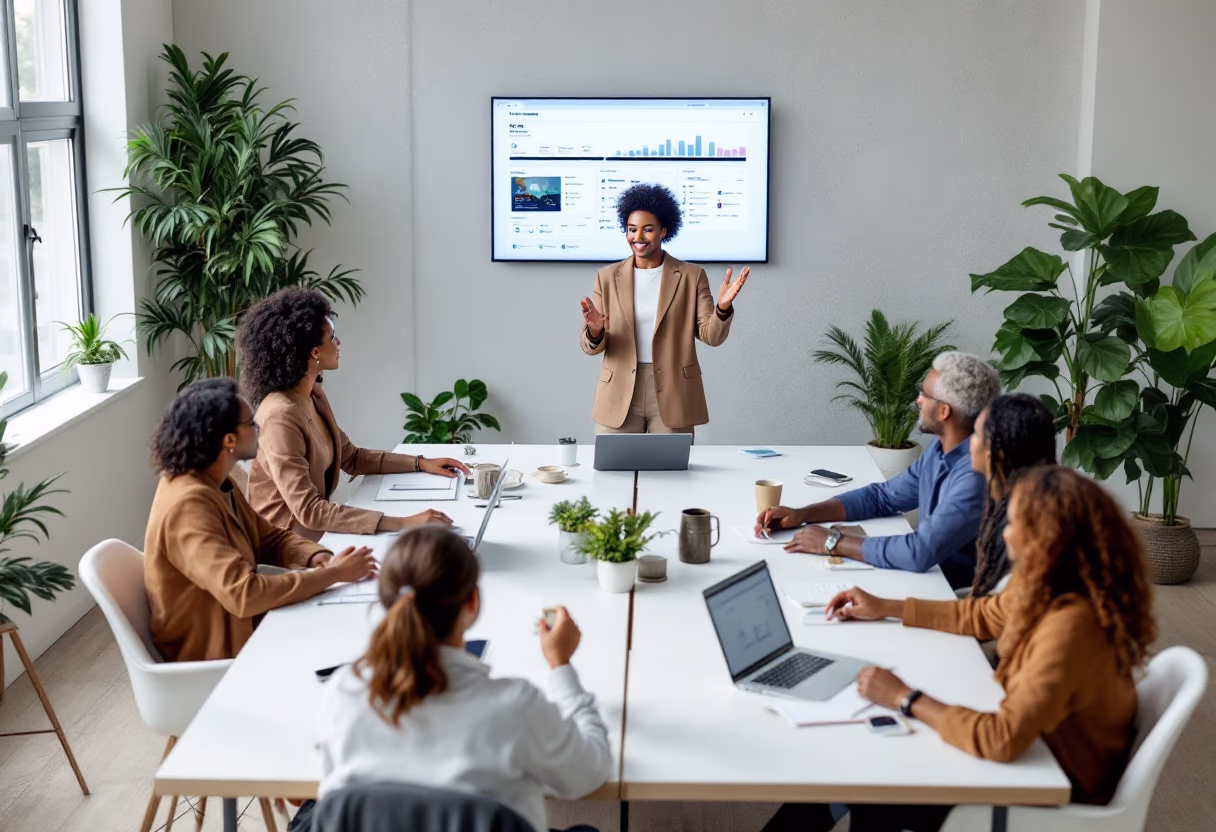 image of tech solutions demonstration (for a hr tech)