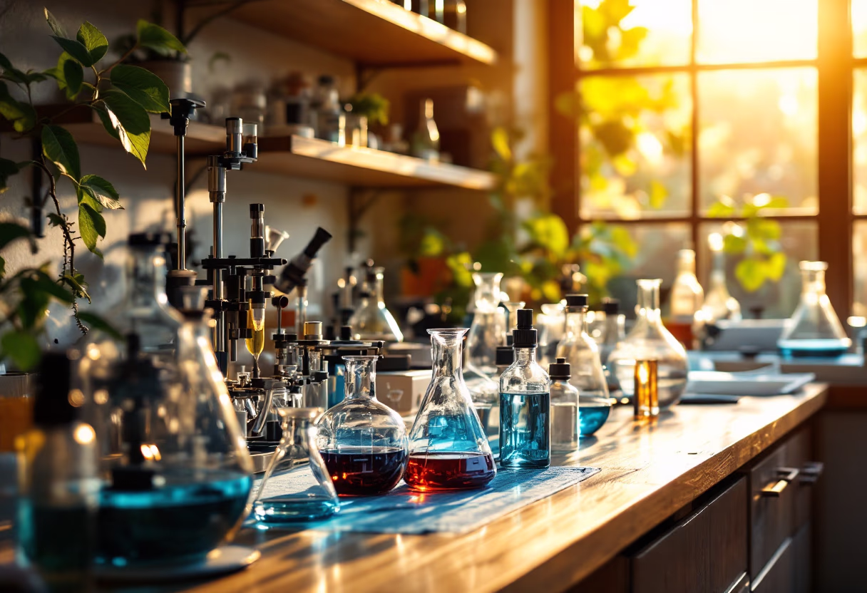 image of laboratory equipment (for a university)
