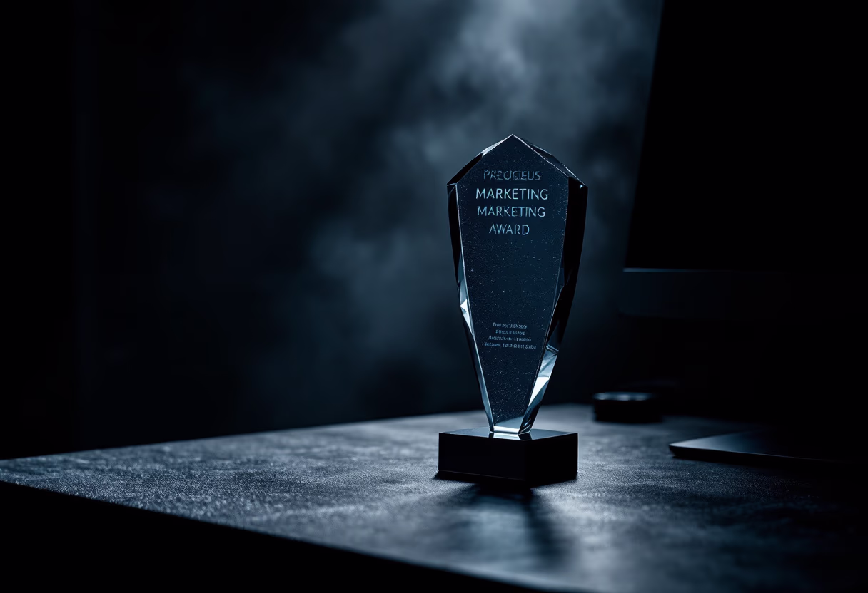 image of award recognition for a digital marketing & advertising agency