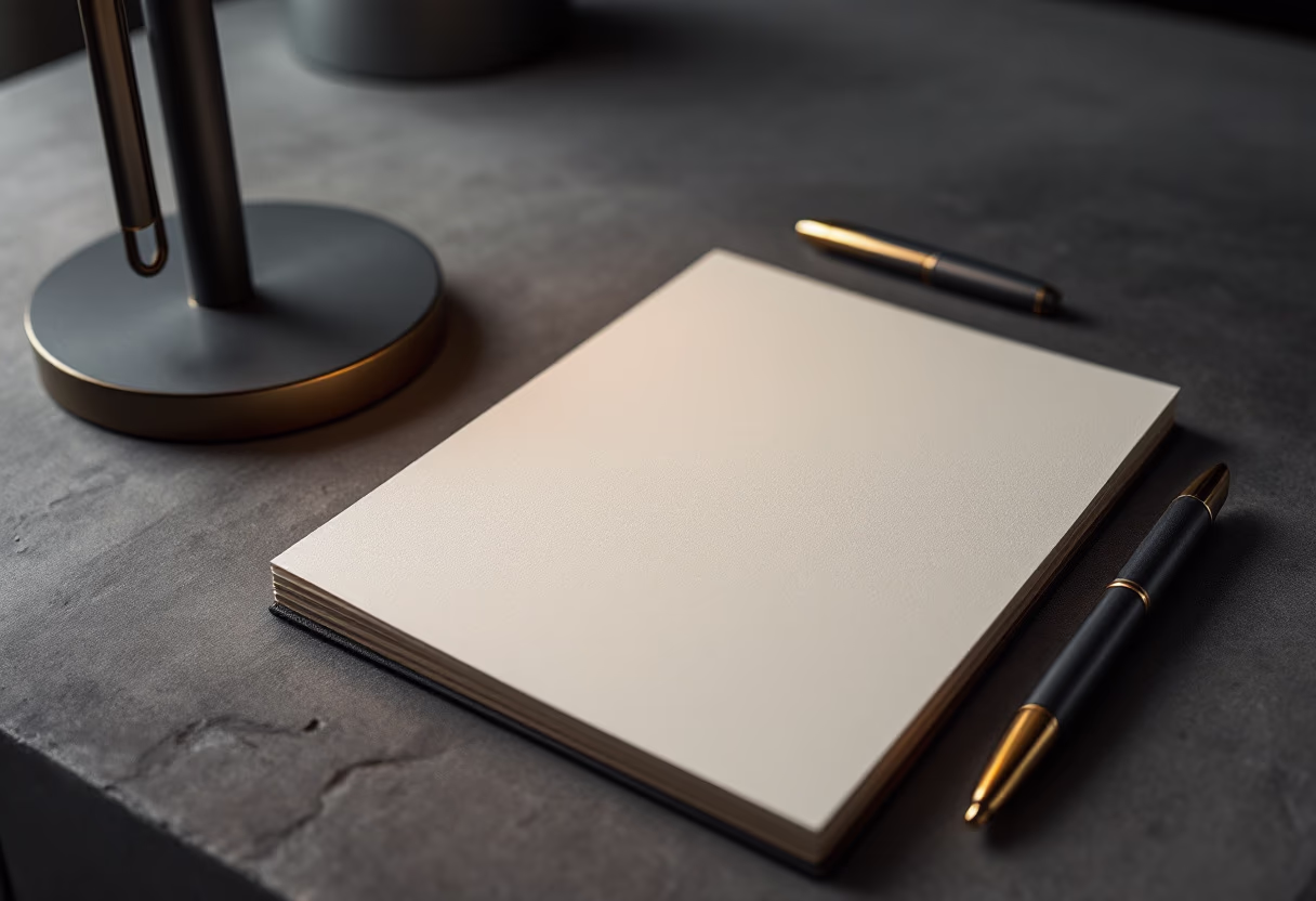 image of writing on notepad