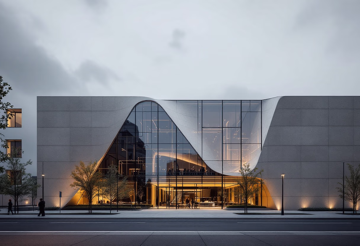 image of office building exterior (for a mobility and transportation)