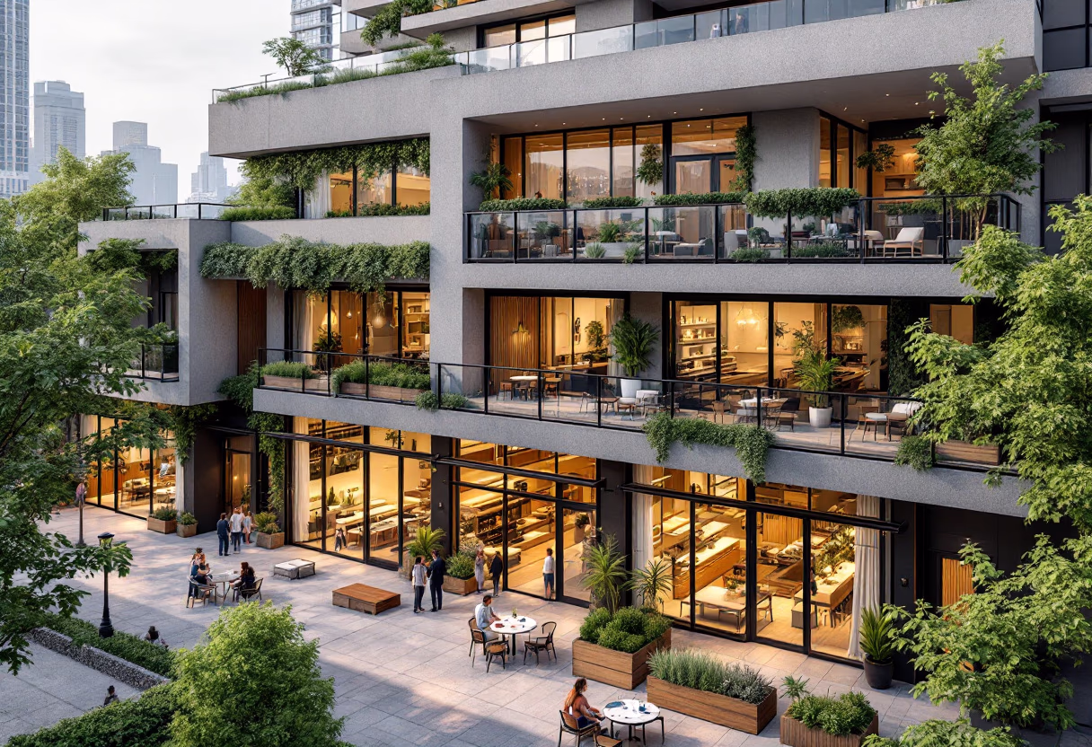 image of mixed-use development project