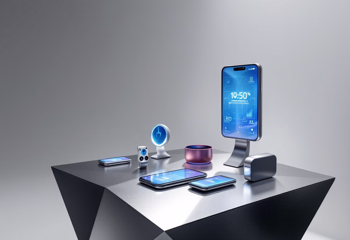image of settings where product is integrated for an electronics store