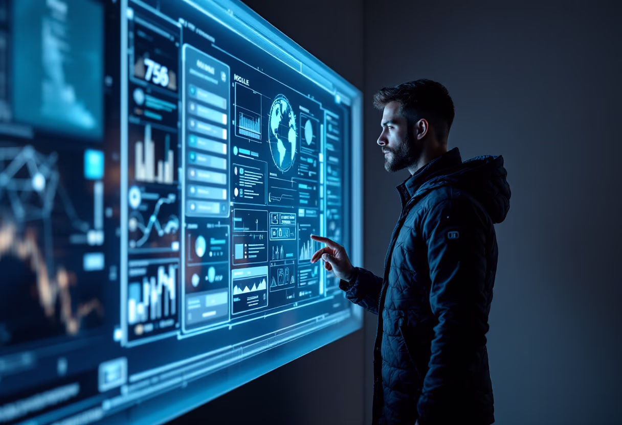 image of people using different software modules