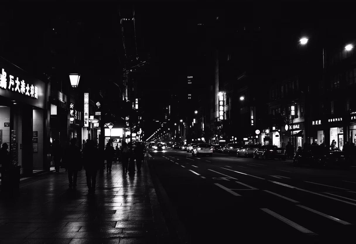 busy downtown area (for a mobility and transportation) [background image]