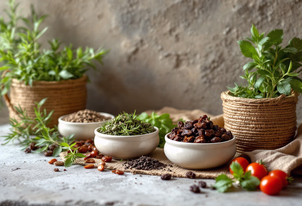 image of cooking ingredients for a grocery store