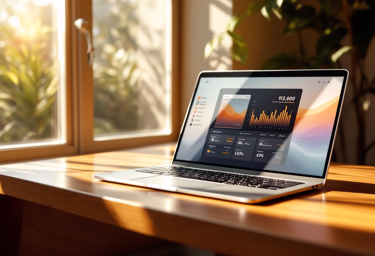 [interface] image of user interface elements (for a ai fintech company)