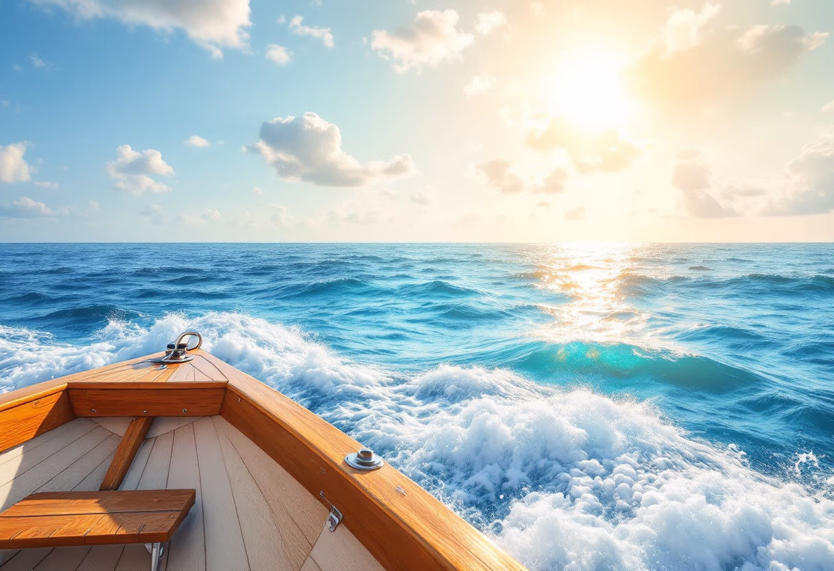 [background image] of sea landscape (for a maritime service)