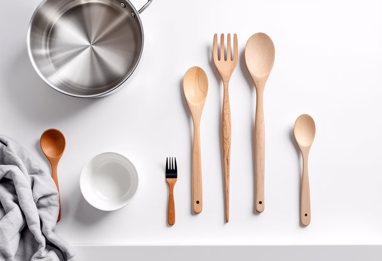 image of kitchenware collection (for a home goods store)