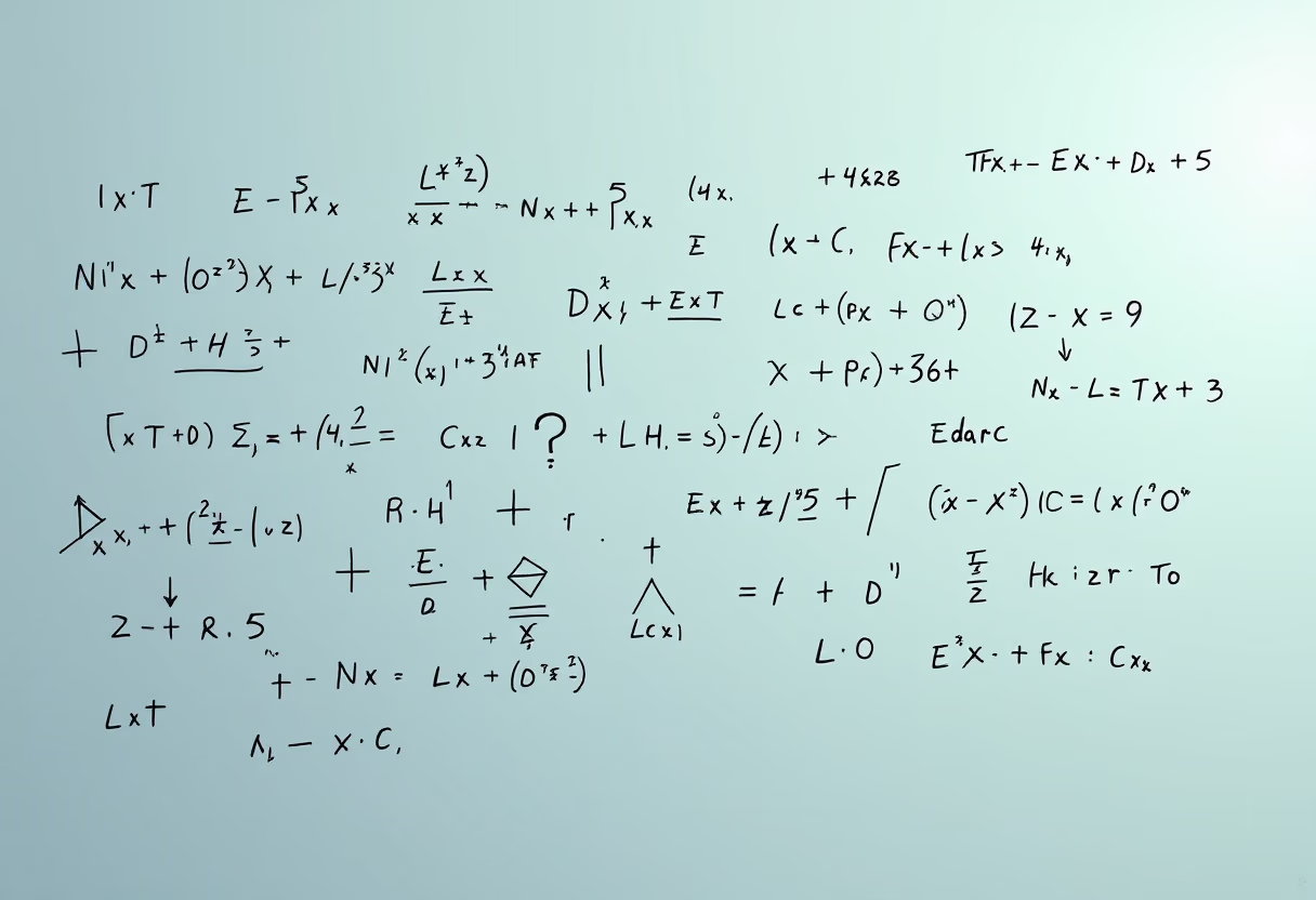 image of algorithm process on whiteboard