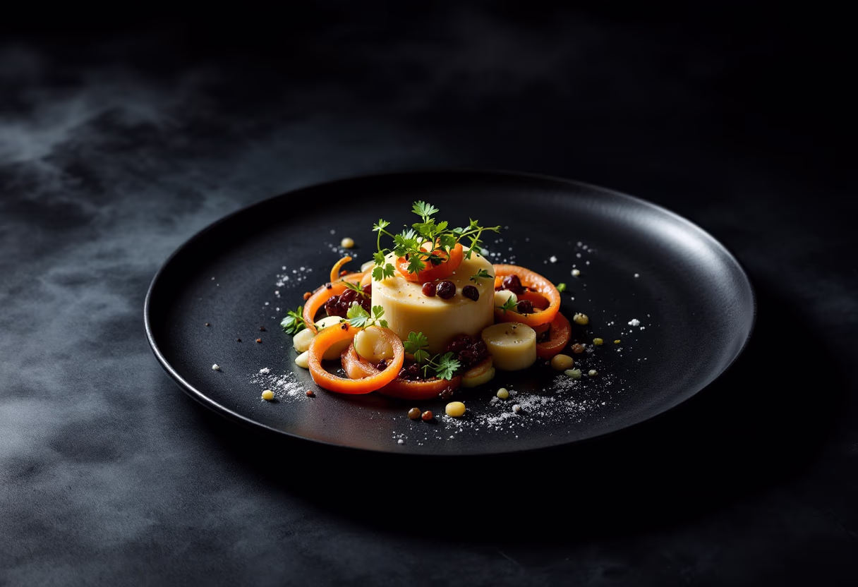 image of signature dish (for a fine dining restaurant)